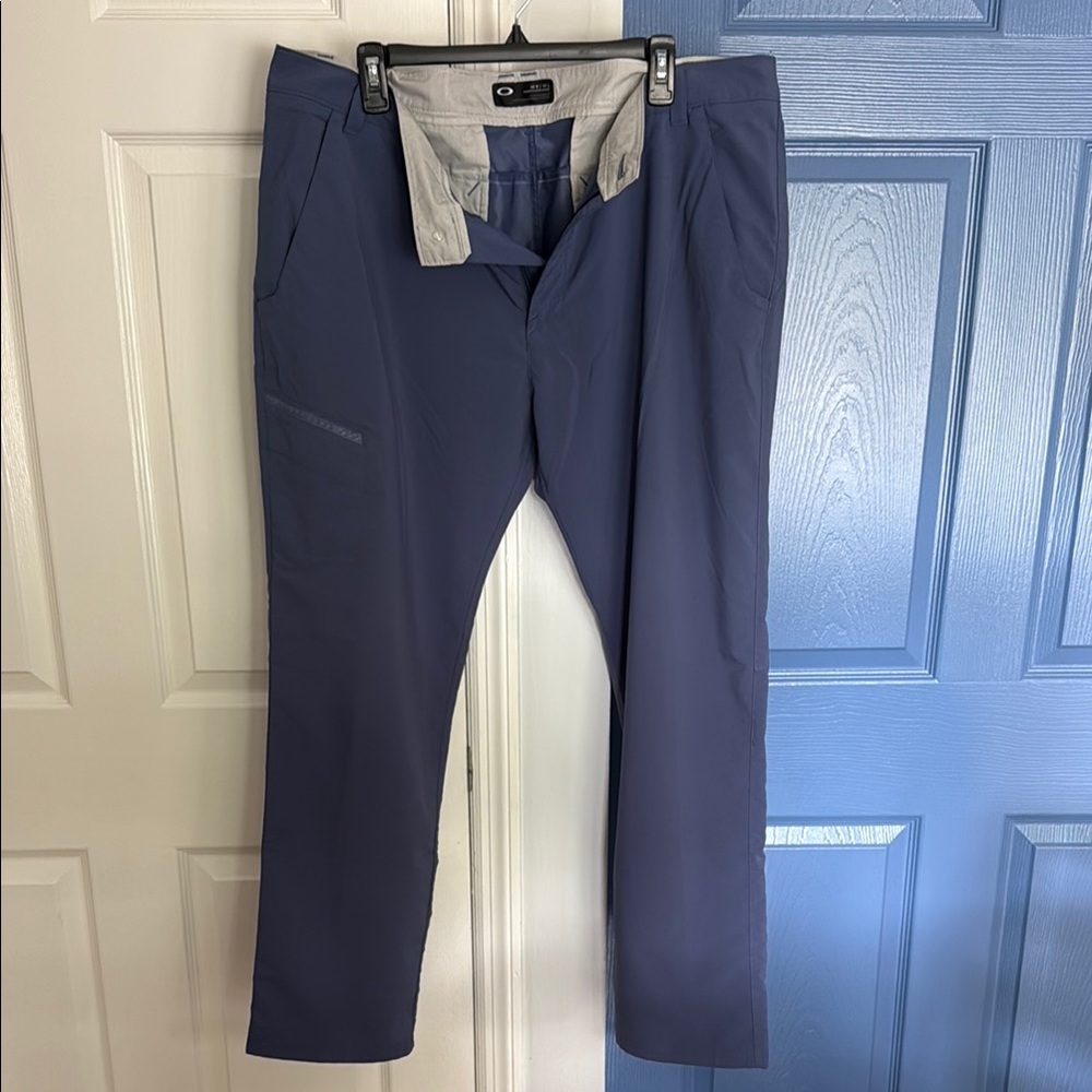 Oakley Blue Chinos Tailored Fit